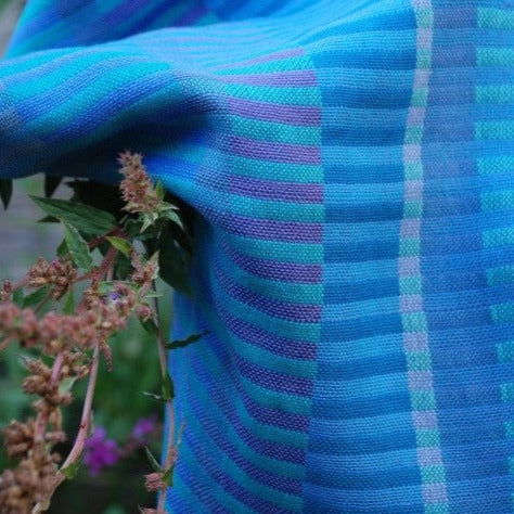 Venne Weaving kit nr. 0018 java scarf 4 shafts Blue - Thread Collective Australia