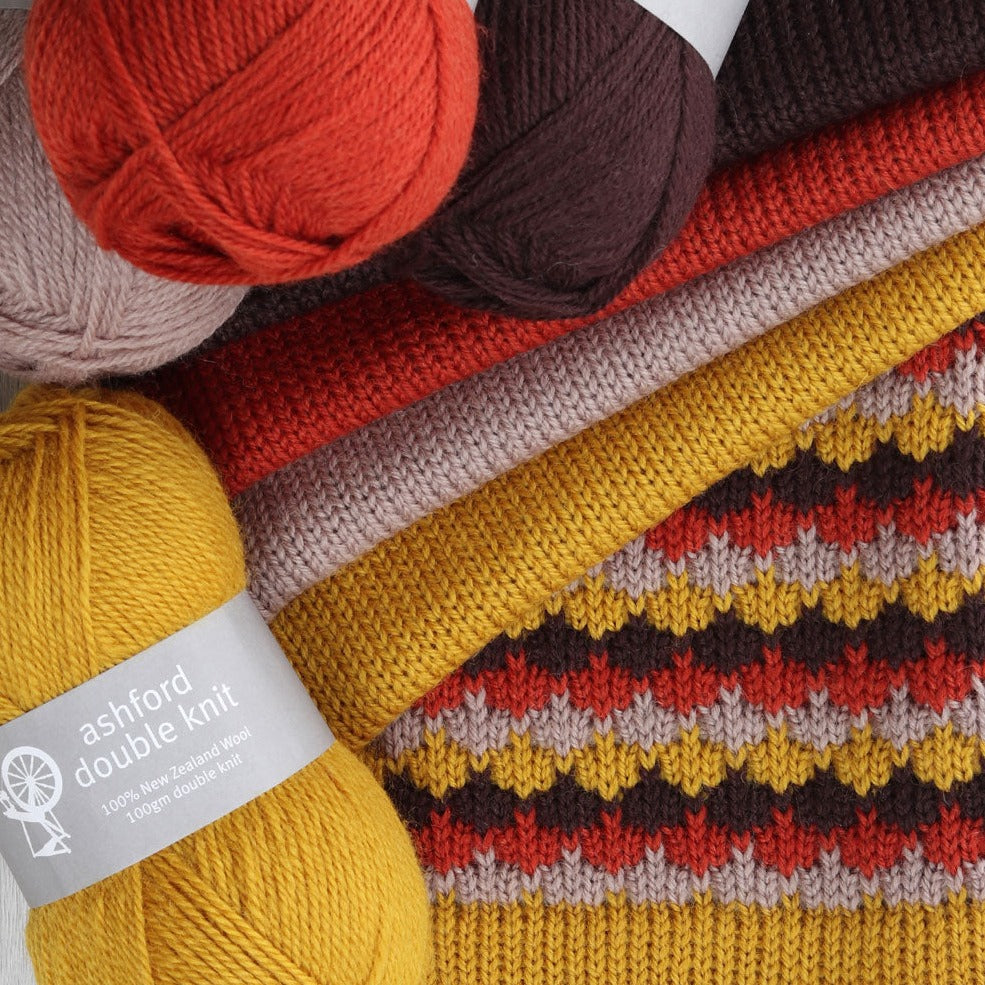 Ashford Double Knit Yarn colours - Thread Collective Australia