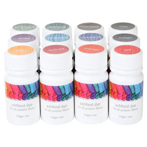 Ashford Protein Dyes 12-Pack - Thread Collective Australia