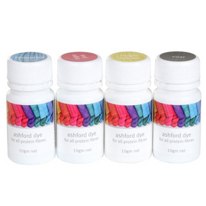 Ashford Protein Dyes CMYK Colour Kit 4 colours - Thread Collective Australia