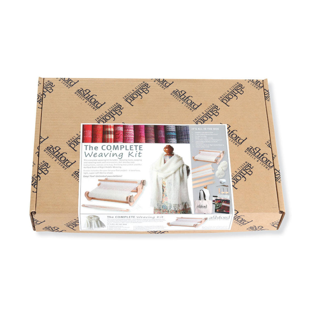 Make your own scarf with the Ashford Complete Weaving Kit - Thread Collective Australia