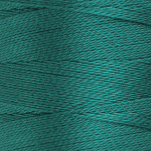 Turquoise Green Ashford Mercerised Cotton Yarn Ne 5/2 - 200g