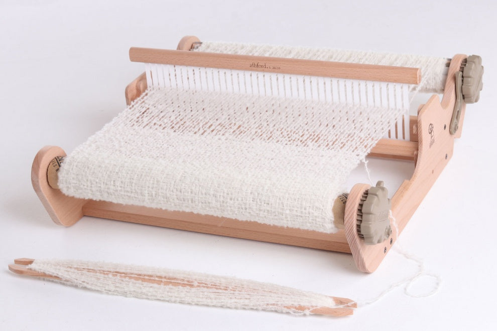 ashford merino boucle yarn weaving - Thread Collective Australia