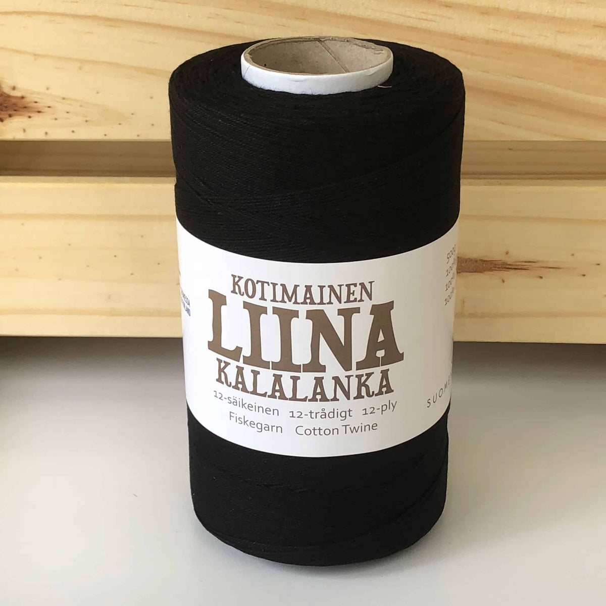 Liina-Suomen-Lanka-Cotton-Twine-Black