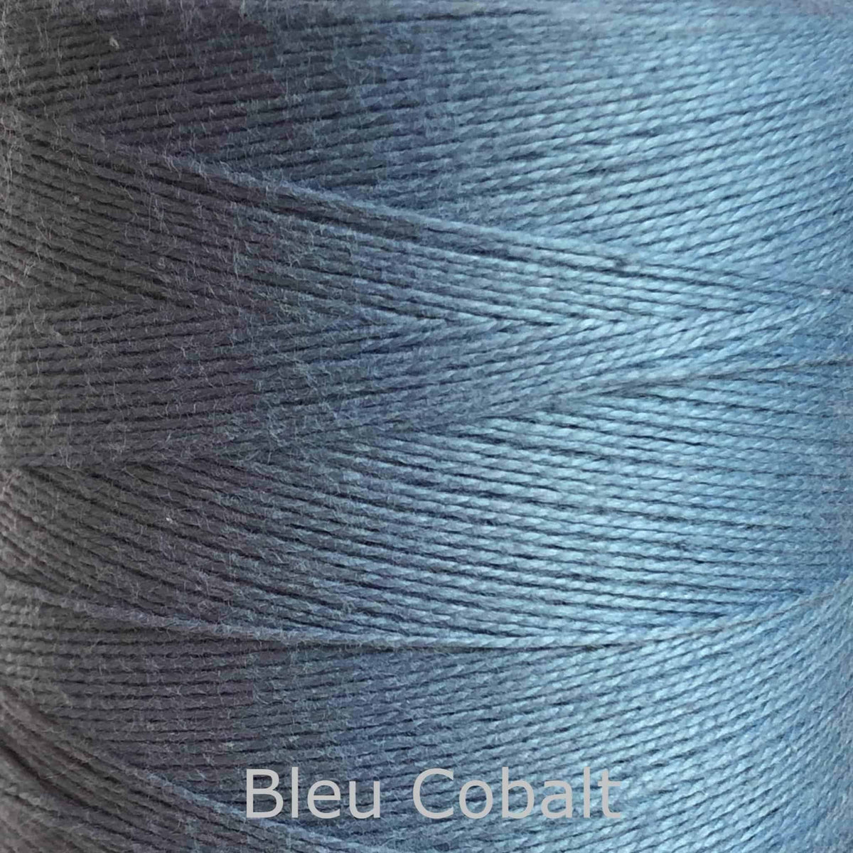16/2 cotton weaving yarn blue cobalt 