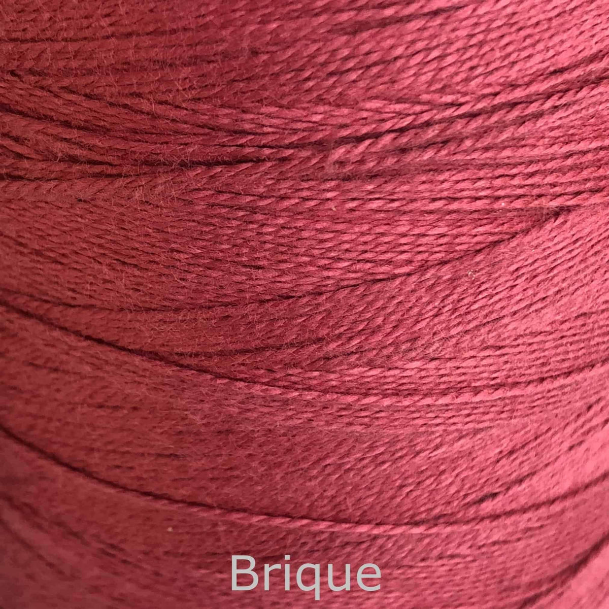 Maurice Brassard Boucle Cotton Brique