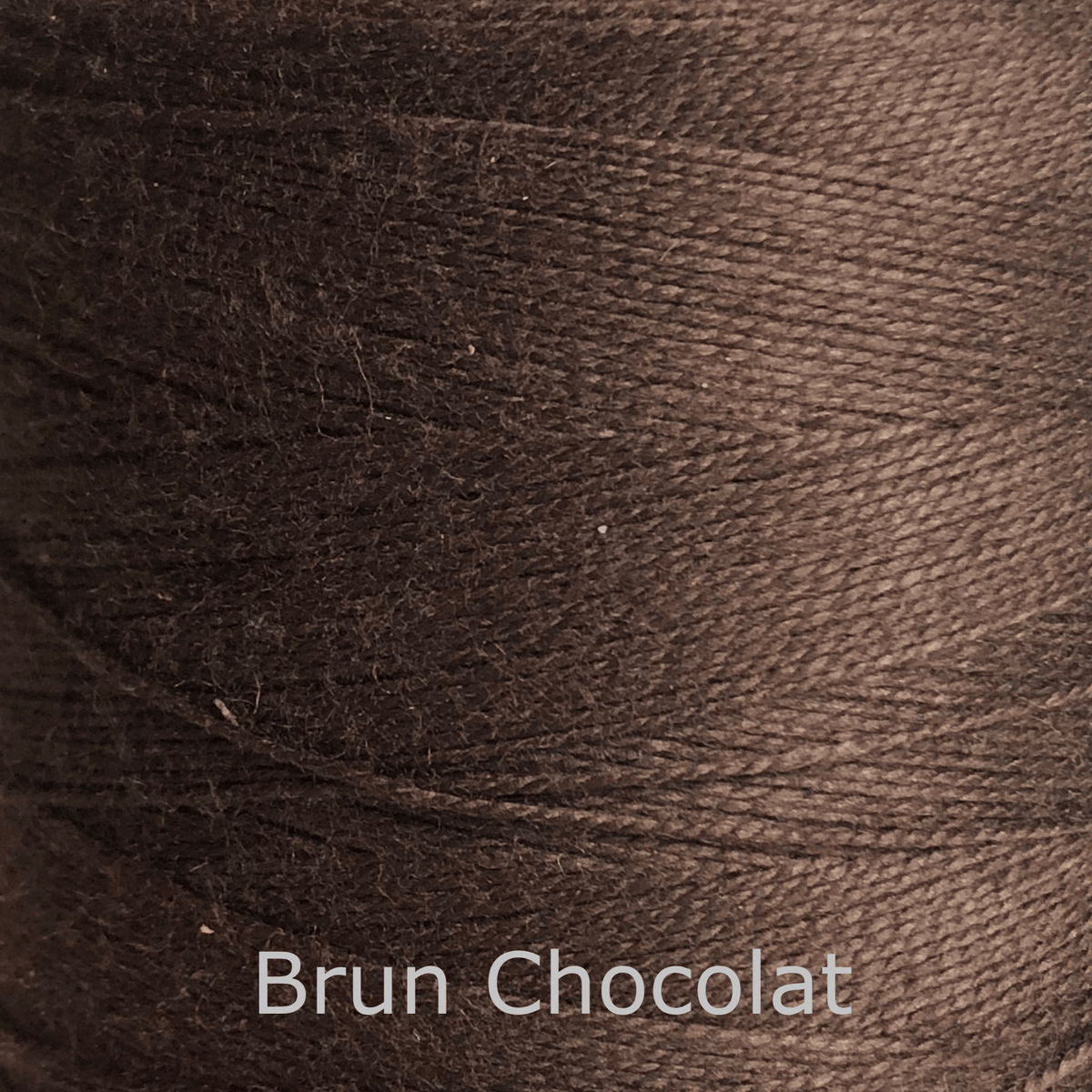 16/2 cotton weaving yarn brun chocolate