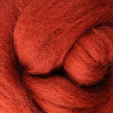 Nutmeg Ashford Dyed Corriedale Sliver - 1kg