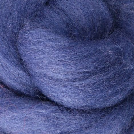 Blueberry Pie Ashford Dyed Corriedale Sliver - 1kg