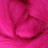 Magenta Ashford Dyed Corriedale Sliver - 1kg