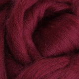 Aubergine Ashford Dyed Corriedale Sliver - 1kg