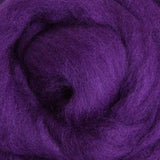 Amethyst Ashford Dyed Corriedale Sliver - 100g