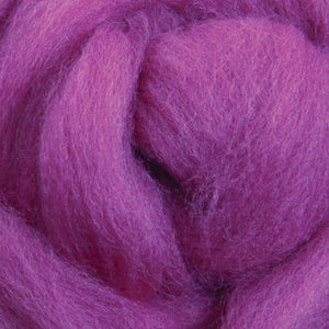 Orchid Ashford Dyed Corriedale Sliver - 100g