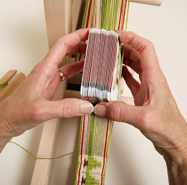 Card weaving cards fr inkle loom Australia