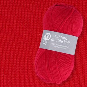 Ashford Double Knit Yarn cherry - Thread Collective Australia