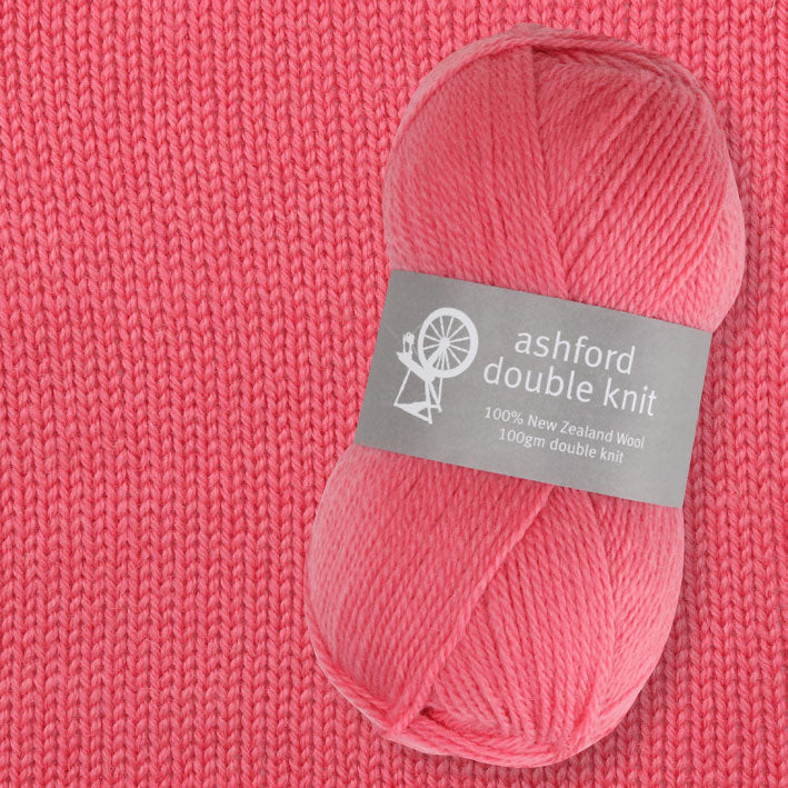 Ashford Double Knit Yarn Coral - Thread Collective Australia