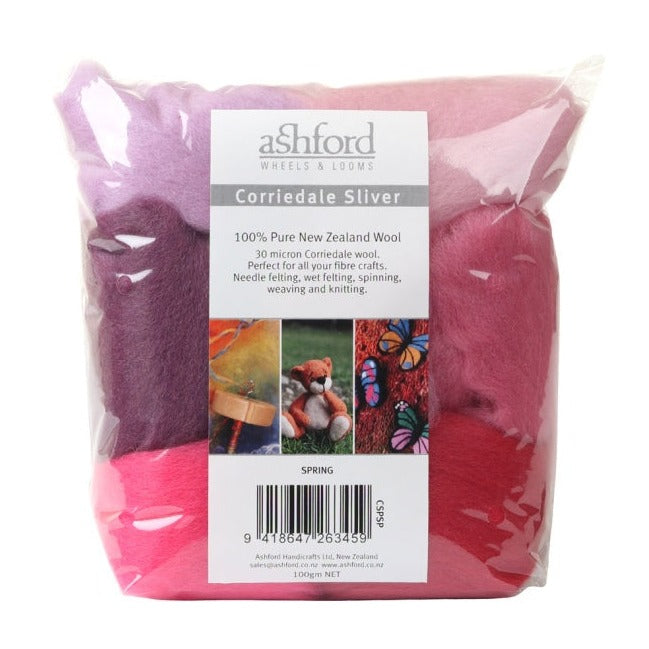 Ashford Corriedale Colour Theme Packs Spring - Thread Collective Australia