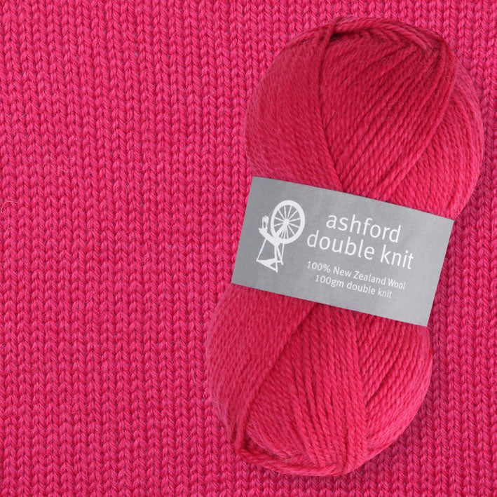Ashford Double Knit Yarn fuchsia - Thread Collective Australia