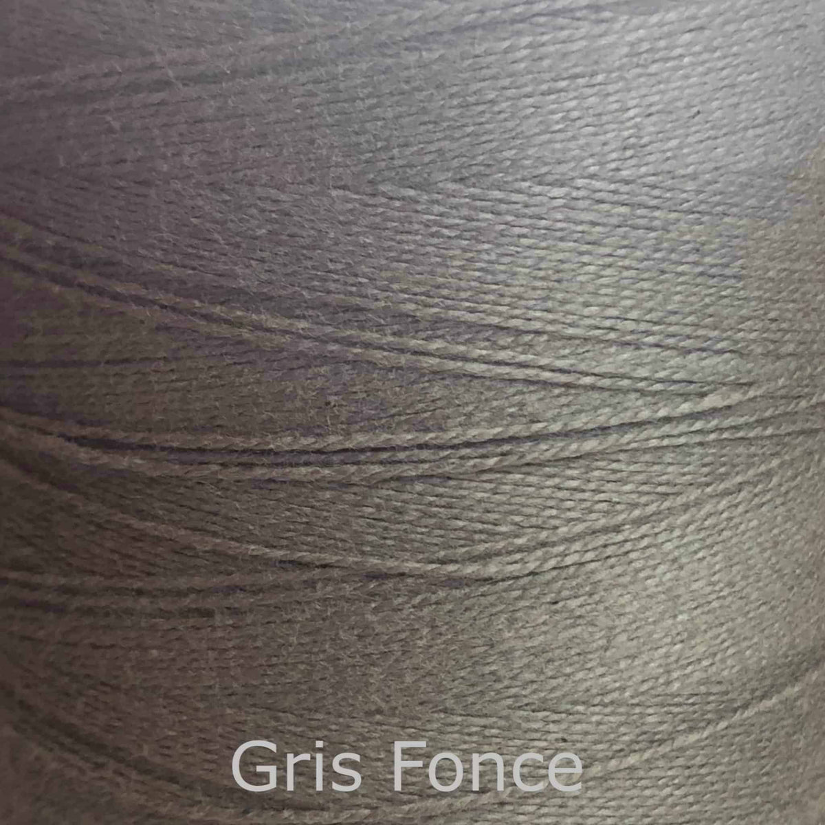 16/2 cotton weaving yarn gris fonce