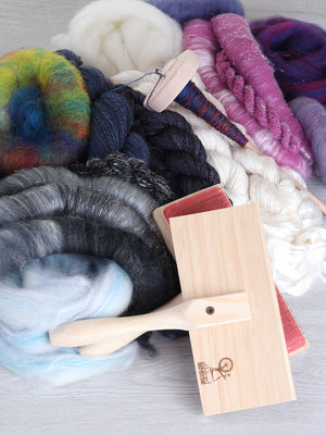 learn how to spin fibres into yarn with the Ashford Introduction to Spinning Kit - Thread Collective Australia