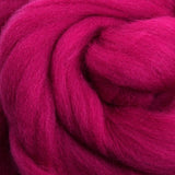 Magenta Ashford Merino Sliver - 100g