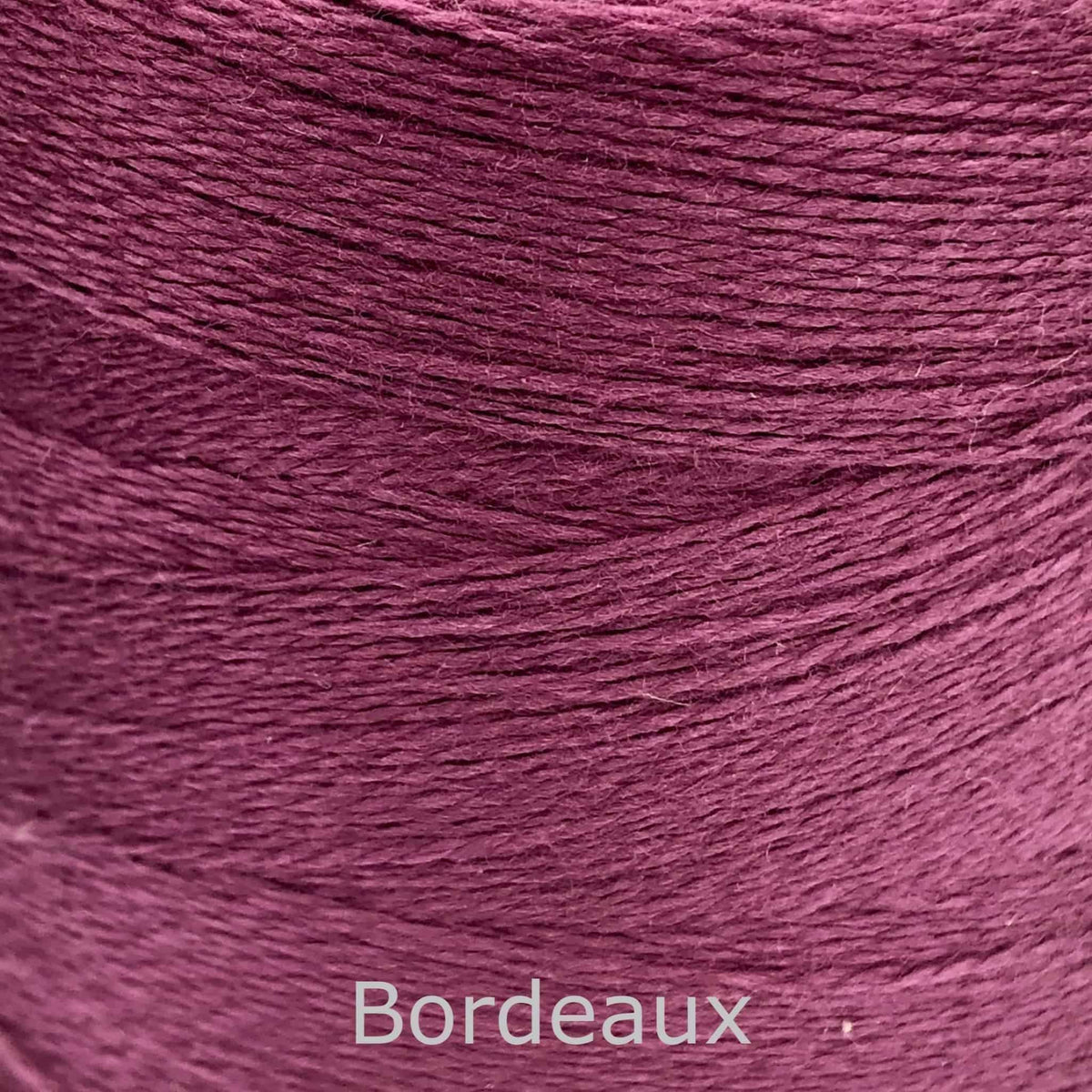 Maurice Brassard Bamboo/Cotton Ne 8/2 BORDEAUX - Thread Collective Australia