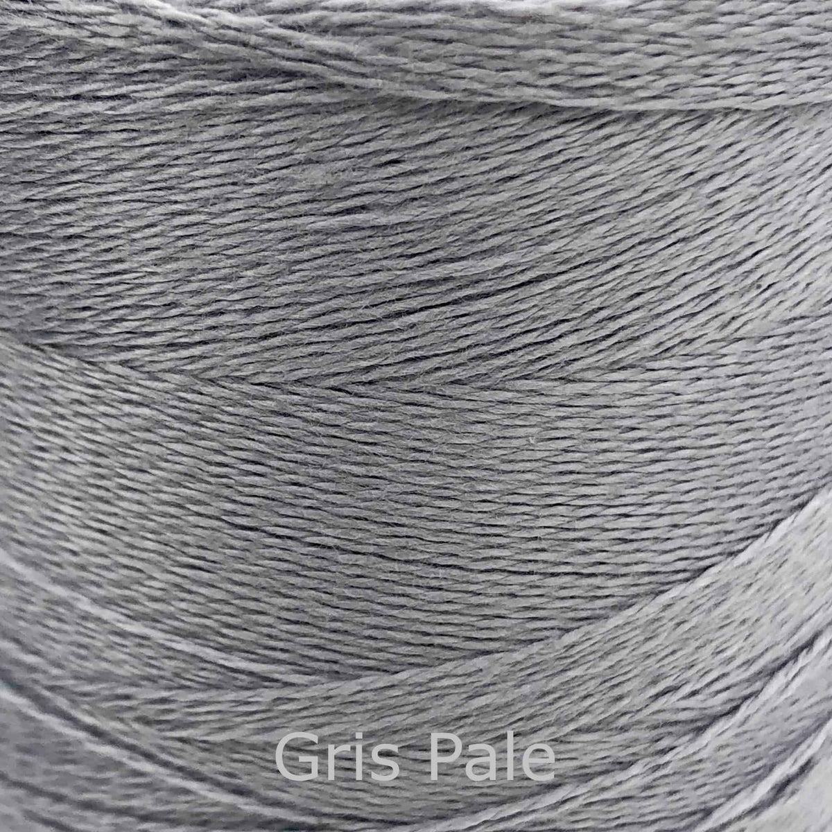 Maurice Brassard Bamboo/Cotton Ne 8/2 GRIS PALE - Thread Collective Australia