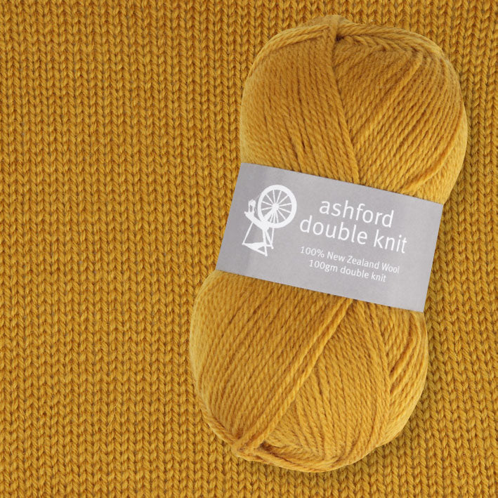 Ashford Double Knit Yarn old gold - Thread Collective Australia