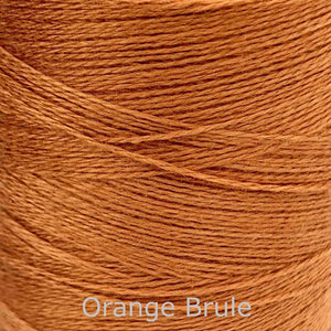 Maurice Brassard Bamboo/Cotton Ne 8/2 ORANGE BRULE - Thread Collective Australia