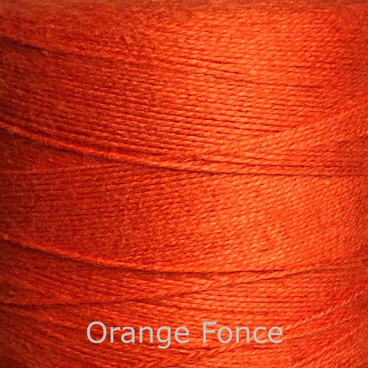 16/2 cotton weaving yarn orange fince