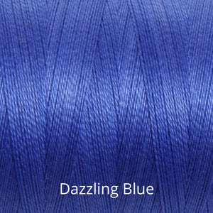 Dazzling Blue Ashford Mercerised Cotton Yarn Ne 5/2 - 200g