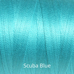 Scuba Blue Ashford Mercerised Cotton Yarn Ne 5/2 - 200g
