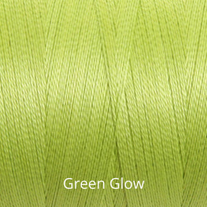 Green Glow Ashford Mercerised Cotton Yarn Ne 5/2 - 200g
