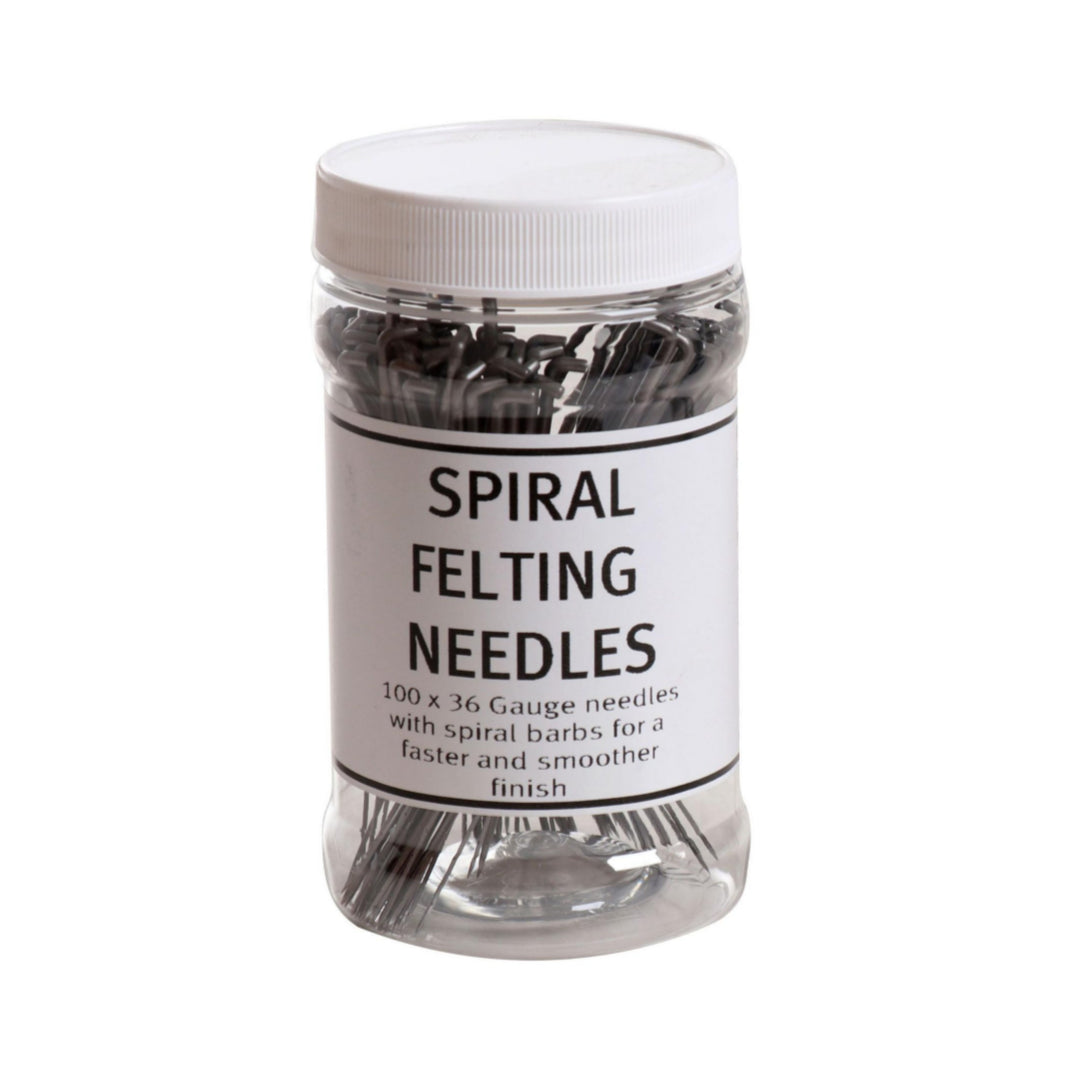 Ashford Spiral Felting Needles 100pcs - Thread Collective Australia