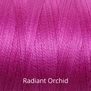 Radiant Orchid Ashford Mercerised Cotton Yarn Ne 5/2 - 200g
