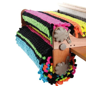 Ashford Rigid Heddle Freedom Roller sample weaving - Thread Collective Australia
