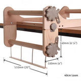 Ashford Rigid Heddle Freedom Roller 40cm dimensions - Thread Collective Australia