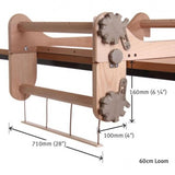 Ashford Rigid Heddle Freedom Roller 60cm dimensions - Thread Collective Australia