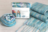 Ashford Silk Merino Scarf Felting Kit