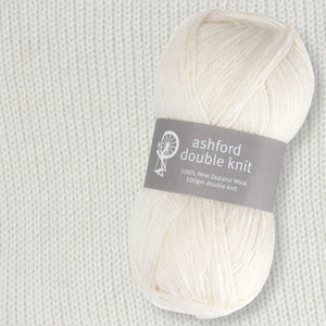 Ashford Double Knit Yarn snow - Thread Collective Australia
