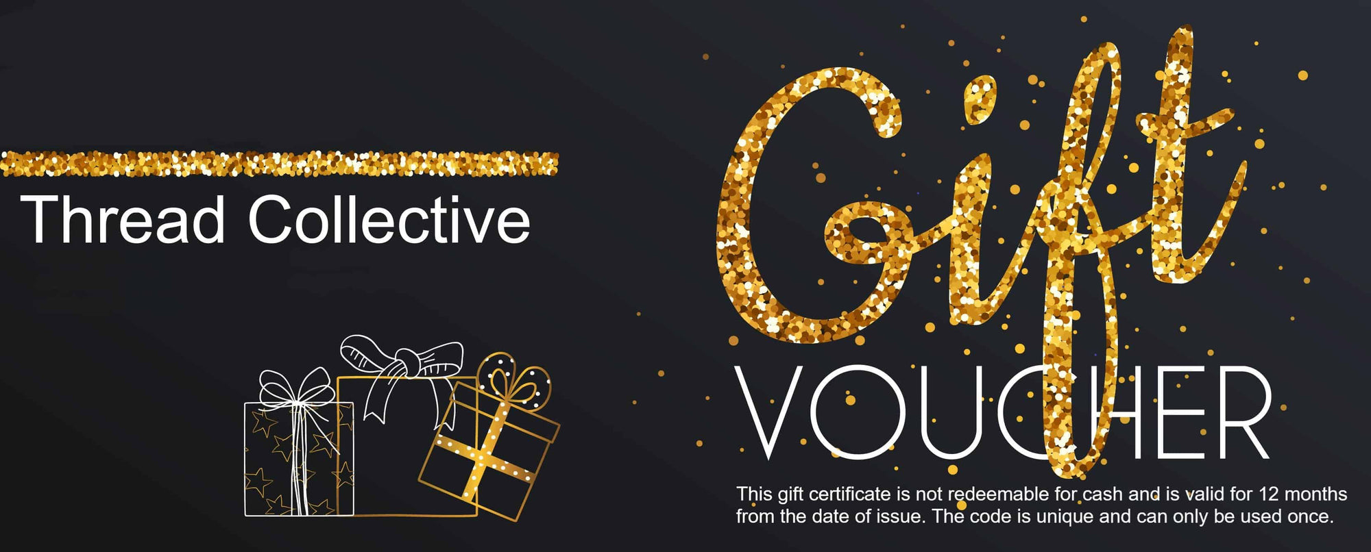 Thread Collective e-card gift voucher