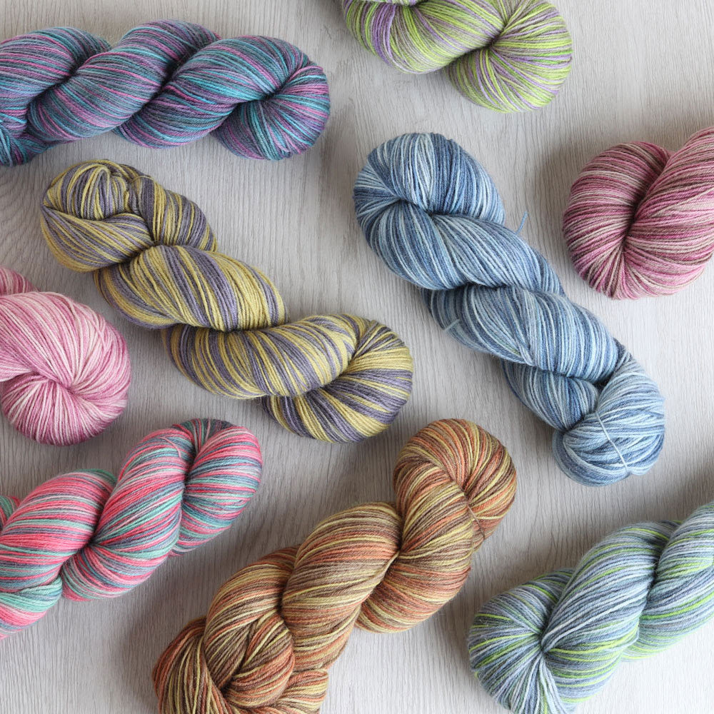 Add colour to raw yarns using Ashford Protein Dyes - Thread Collective Australia