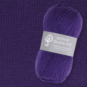 Ashford Double Knit Yarn violet - Thread Collective Australia